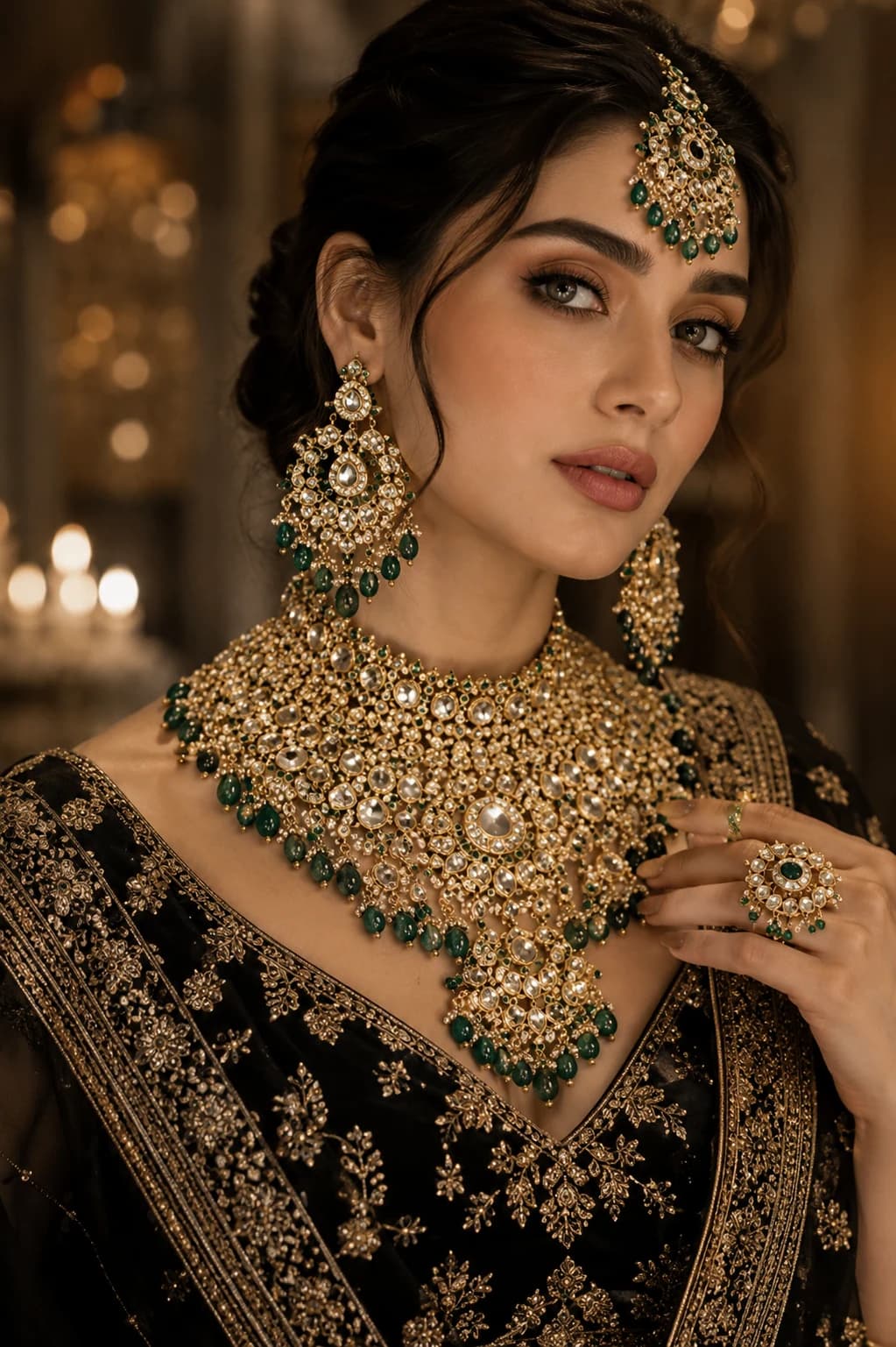Luxury jewellery advertising concept campaign portrait by Prime AI Creative
